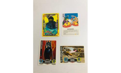 Cards 04x Star Wars / Lego / Penguin